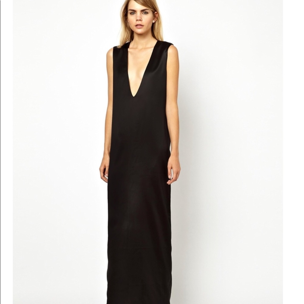 SOLD** Solace London Borealis Plunge Evening Gown
